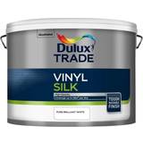 Dulux Trade White Paint Dulux Trade Vinyl Pure Brilliant White Silk Wall Paint White