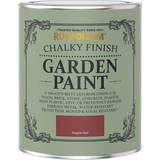 Rust-Oleum Red - Wood Paints Rust-Oleum Chalky Garden Paint Empire Red Wood Paint Red 0.75L