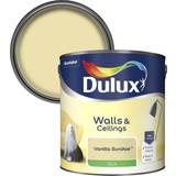 Dulux Walls & Ceilings Vanilla Sundae Silk Emulsion Wall Paint, Ceiling Paint Orange