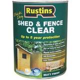 Rustins Wood Paints Rustins FSCL5000 Quick Fence Clear Protector Wood Paint