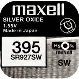 Maxell SR927SW silveroxidbatteri 395