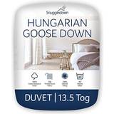 Cotton Quilts Snuggledown Hungarian Goose Down 13.5 Tog Duvet (225x200cm)