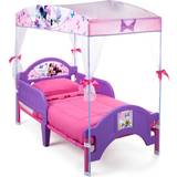 Canopys Delta Children Disney Minnie Mouse Canopy Toddler Bed In Pink Rustic