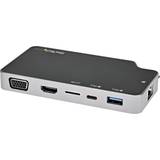 StarTech USB C-HDMI/VGA/USB A/RJ45/USB C M-F 0.1m