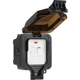 Knightsbridge IP66 13A Switched Fused Spur with Neon