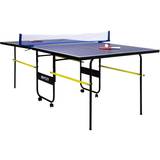 3 4 table tennis table Charles Bentley Folding Table Tennis Set 6'9"