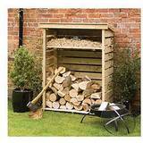 Rowlinson Firewood Shed Rowlinson Small Garden Log Store Timber