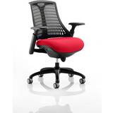 Purple Gaming Chairs Flex Task Operator Chair Black Frame Black Back Bespoke Colour Seat