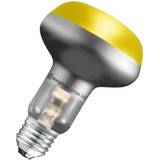 Yellow Fluorescent Lamps Crompton Lamps 40W R63/R64 Reflector E27 Dimmable Yellow 115°