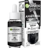 Garnier Serums & Face Oils Garnier Skinactive 4% AHA + BHA & Niacinamide Charcoal Serum 30ml