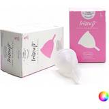 Antibacterial Menstrual Protection Transparent Menstrual Cup Iriscup Platinum Silicone Size