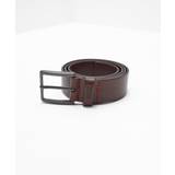 Men - Red Belts HUGO BOSS Gionio Leather Belt