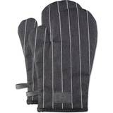 Pot Holders on sale MasterChef Striped Heat Resistant Oven Gloves Pot Holders Black