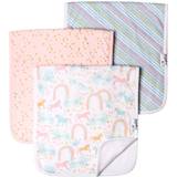 Copper Pearl Baby Burp Cloth Large 21x10 Size Premium Absorbent Triple Layer 3 Pack Gift Set Whimsy