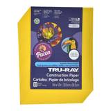 Pacon Corporation PAC103004 Tru-Ray Construction Paper 9 X 12 Yellow