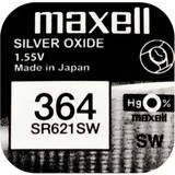 Maxell Seiko Instruments Sr621Sw Silver Oxide, 1.55V, 23Mah, Sr60