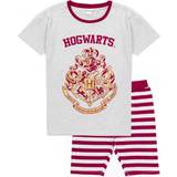 Men Pyjamas Harry Potter Hogwarts Crest Short Pyjama Set