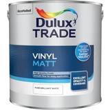 Dulux Trade Ceiling Paints - White Dulux Trade Vinyl Matt Paint Pure Wall Paint, Ceiling Paint White 2.5L