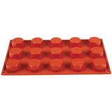 Chocolate Moulds Pavoni Formaflex Silicone Petit Four Mould 15 Cup Chocolate Mould