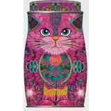 Confectionery & Biscuits on sale Freemans Persian Pink Cat Tin of Choccy Scoffy Cocoa Dusted Truffles