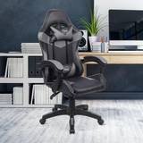 Cheap Gaming Chairs Neo Gaming Chair NEO-TURBO-GREY Faux Leather Grey