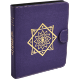 Dragon Shield Spell Codex Portfolio Arcane Purple