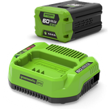 Greenworks 60v Charger and 2Ah Battery