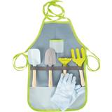 Small Foot Dolls & Doll Houses Small Foot Legler Wooden Toys Gardening Apron with Tools Playset Designed for Children Ages 3 Years, 11881