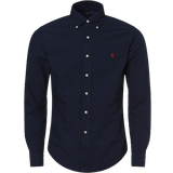 Polo Ralph Lauren Shirts Polo Ralph Lauren Slim Fit Garment Dyed Oxford Shirt - Navy