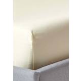 Homescapes Super-King, Cream 1000 Thread Count Bed Sheet White
