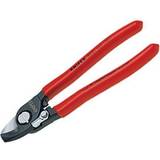 Knipex Peeling Pliers Knipex 95 21 165 SB Cable Shears with Return Spring PVC Grip 160mm 6.1/4in Peeling Plier
