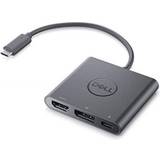 Dell Adapter USB-C to HDMI/DP/USB-C with Power Pass-Through Adapter