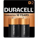 Duracell D Coppertop Alkaline Compatible 2-pack
