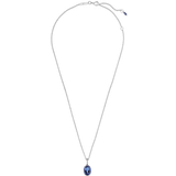 Pandora Necklaces Pandora Sparkling Statement Halo Pendant Necklace - Silver/Blue/Transparent