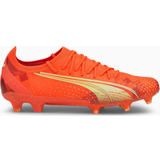 Fabric Football Shoes Puma Ultra Ultimate FG/AG M - Fiery Coral/Fizzy Light/Black