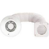 Bathroom Extractor Fans Xpelair Simply Silent controlled kit 100mm