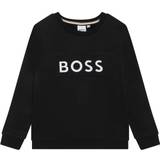 Hugo Boss Sweatshirts Children's Clothing Hugo Boss Boy's Logo Print Sweatshirt - Black