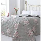 Cotton Bedspreads Catherine Lansfield Canterbury Bedspread Bedspread Pink, Silver, Grey