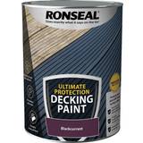 Ronseal Black Paint Ronseal Ultimate Protection Decking Paint 5L Grey, Black