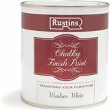 Rustins Blue Paint Rustins CHAPW250 Chalky Finish Paint Windsor Blue, White 0.25L