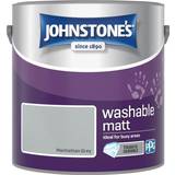 Johnstones Grey - Indoor Use Paint Johnstones Interior Washable Matt Grey 2.5L