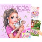 Top Model Crafts Top Model Corgi Stickerworld Book with 20 Background Pages to Design Yourself