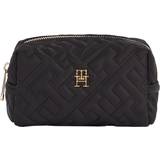 Tommy Hilfiger Toiletry Bags Tommy Hilfiger Quilted Monogram Washbag BLACK One Size