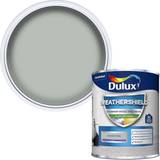 Dulux Grey Paint Dulux Weathershield Quick Dry Satin Paint Garden Grey 0.75L