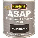 Rustins White - Wood Paints Rustins ASAPBL250 ASAP Paint Black Wood Paint Black, White 0.25L