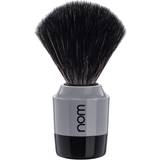 Shaving Brushes Nom MARTEN shaving brush Black Fibre Grey