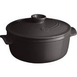 Emile Henry Casseroles Emile Henry Charcoal with lid