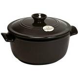 Emile Henry Cookware Emile Henry Charcoal with lid