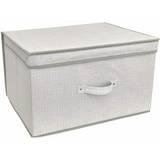 Natural Storage Boxes Kid's Room Geezy Linen Natural The Magic Toy Shop Large Collapsible Storage Box Jumbo