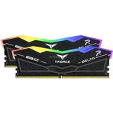 5600 MHz - DDR5 RAM Memory on sale TeamGroup T-Force DELTA RGB Black DDR5 5600MHz ECC 2x16GB (FF3D532G5600HC36BDC01)